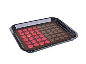 Plancha silicona para macarons